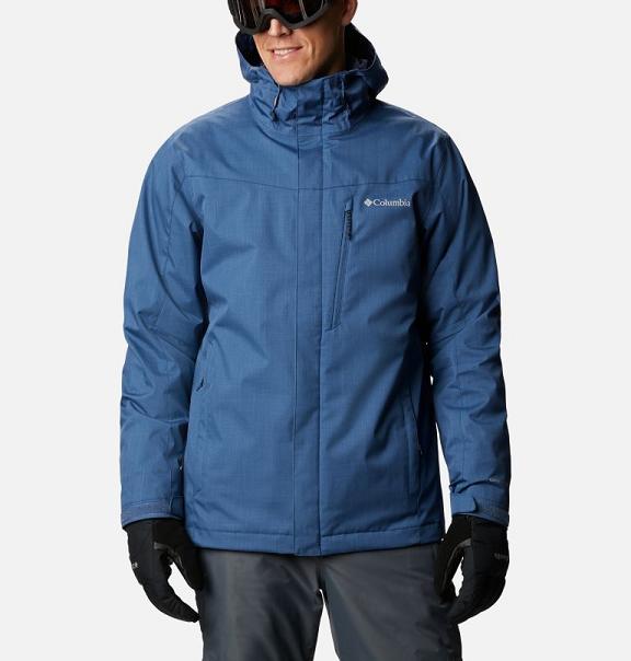 Columbia Whirlibird IV Ski Jacket Blue For Men's NZ10362 New Zealand